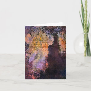 Poe To Mrs. Marie Louise (Shaw) Digital Collage Card