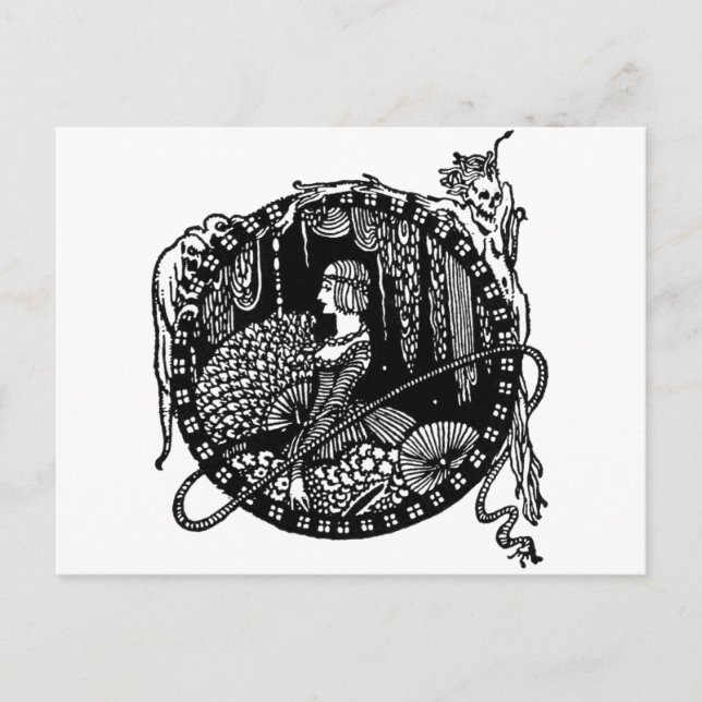 Poe Vignette 8 Postcard (Front)