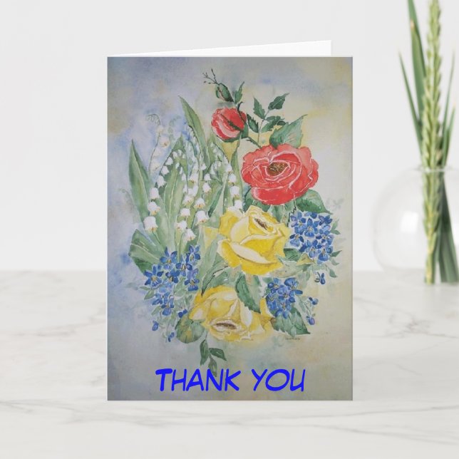 Poem Card Thank you (Front)