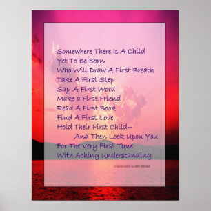 Poem For Prospective Parents Poster