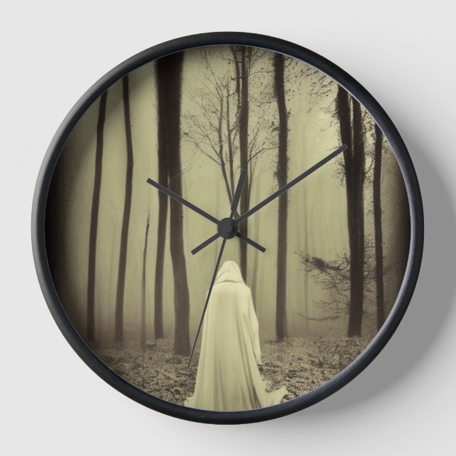 Poem of Solitude Clock (Front)