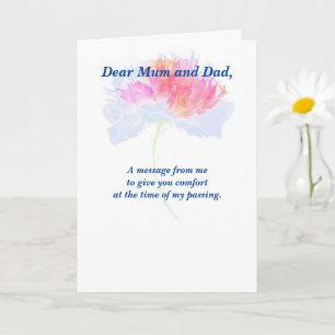 Poem: Pet Loss Sympathy FL Folded Card