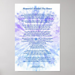 Poem: Special Memories Of A Pet, Poster (Matte)