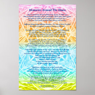 Poem: Special Memories Of A Pet, Poster (Matte)