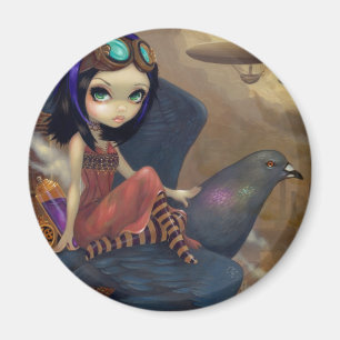 "Poe's Flight" Mousepad Magnet