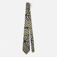 Poe's Magic Art Deco Necktie