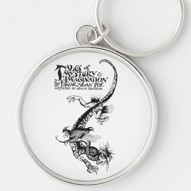 Poe's Tales of Mystery & Imagination Dragon Key Ring (Front)