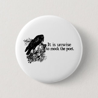 Poet 6 Cm Round Badge
