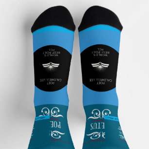 Poet Caldwell Lee Apparel Crew Socks