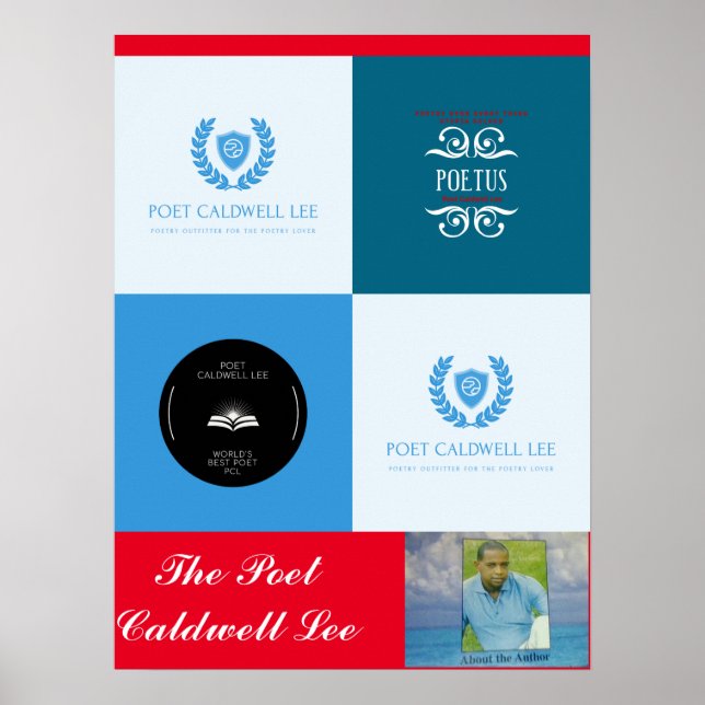 Poet Caldwell Lee Posters (Front)