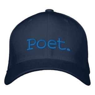 Poet. Embroidered Baseball Hat