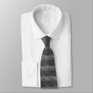 Poet Extraordinaire Tie