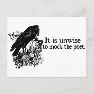 Poet Postcard