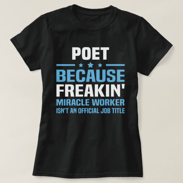 Poet T-Shirt (Design Front)