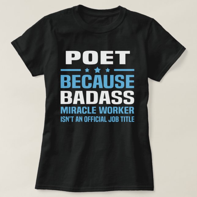 Poet T-Shirt (Design Front)