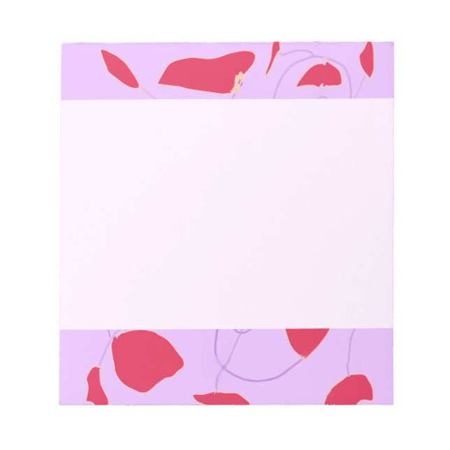 Poétic design Notepad (Front)