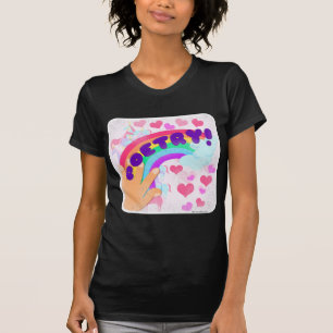 Poetic Fingerprints Saying T-Shirt