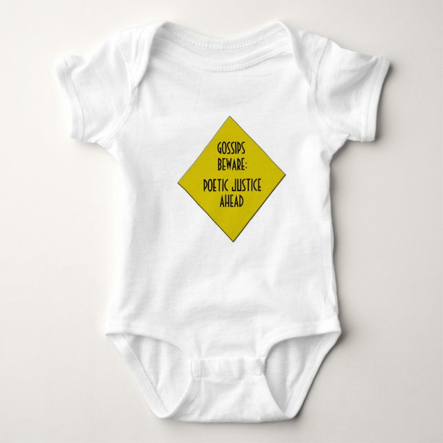 POETIC JUSTICE BABY BABY BODYSUIT (Front)