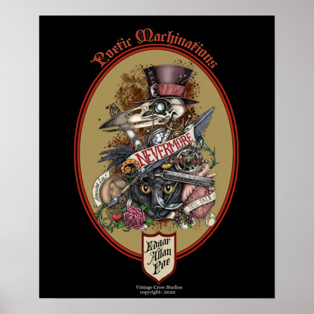 Poetic Machinations Poster (Front)