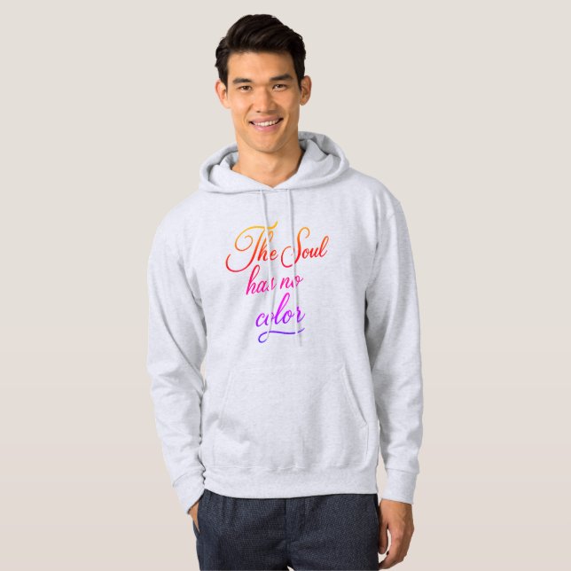 'Poetic Quotes Collection' Adult Pullover Hoodie (Front Full)