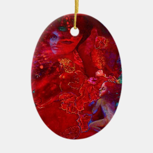 POETIC RED ORNAMENT (Front)