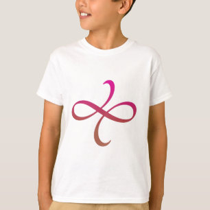 Poetica Flourish (pink-red-orange) T-Shirt