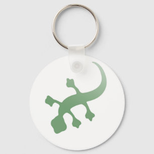 Poetica Gecko in Green Key Ring