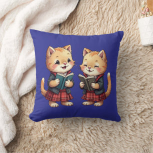 Poetophile Felines of Scotland Cushion