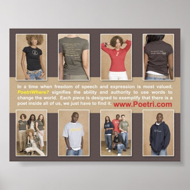 “PoetriWhere?"…A Style Like No Other!!!  Poster (Front)