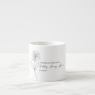 Poetry Daisy Flower Mug