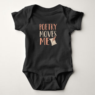 Poetry Moves ME Baby Bodysuit