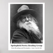 Poetry Reading Event Walt Whitman Anniversary