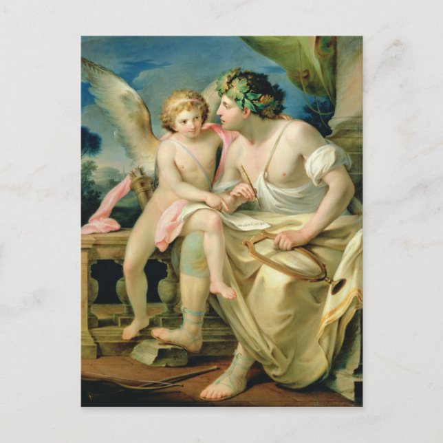 Poet's Inspiration, 1785 Postcard (Front)