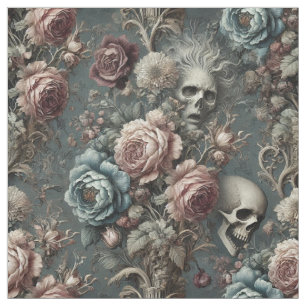 Poets Pending – Gothic Statement Tile Fabric