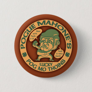 Pog Mo Boxer 6 Cm Round Badge