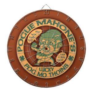 Pog Mo Boxer Dartboard