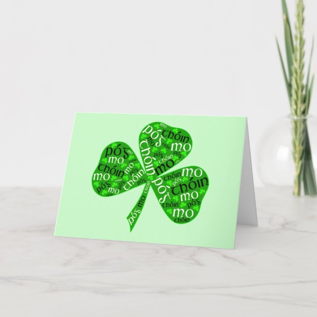 Pog mo thoin card (Front)