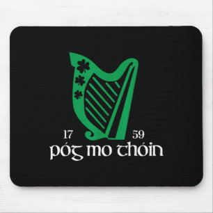 Pog mo thoin ireland funny lucky irish green stPog Mouse Pad