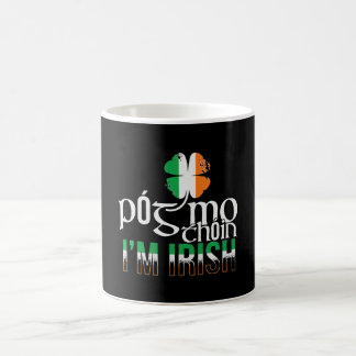Pog Mo Thoin Irish Flag Coffee Mug