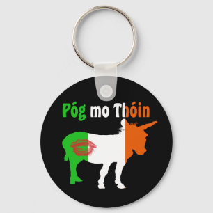 Pog Mo Thoin - Irish Humour Key Ring