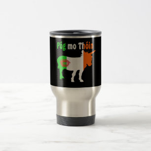 Pog Mo Thoin - Irish Humour Travel Mug