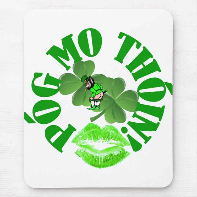 Pog mo thoin mouse pad (Front)