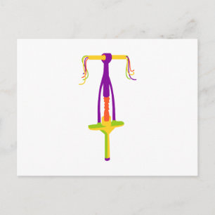 Pogo Stick Postcard