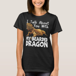 Pogona Reptile Lizard Bearded Dragon T-Shirt