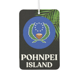 Pohnpei Micronesian Car Accessory Air Freshener