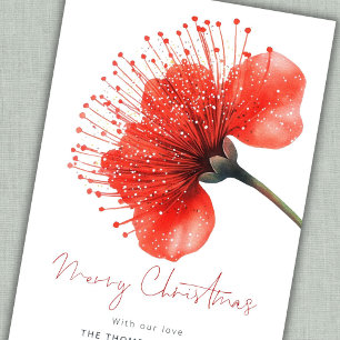 Pōhutuka Flower 2027 Calendar Merry Christmas  Holiday Card