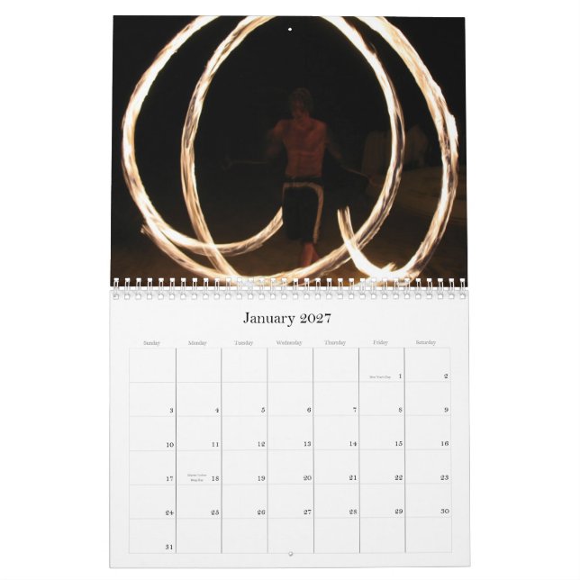 poi calinder calendar (Jan 2027)
