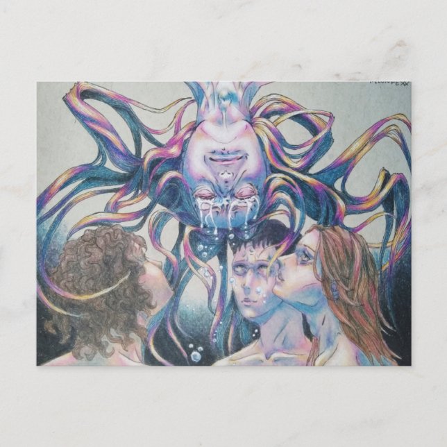 Poignant Art Series 3 of 11 Postcard Size (Front)