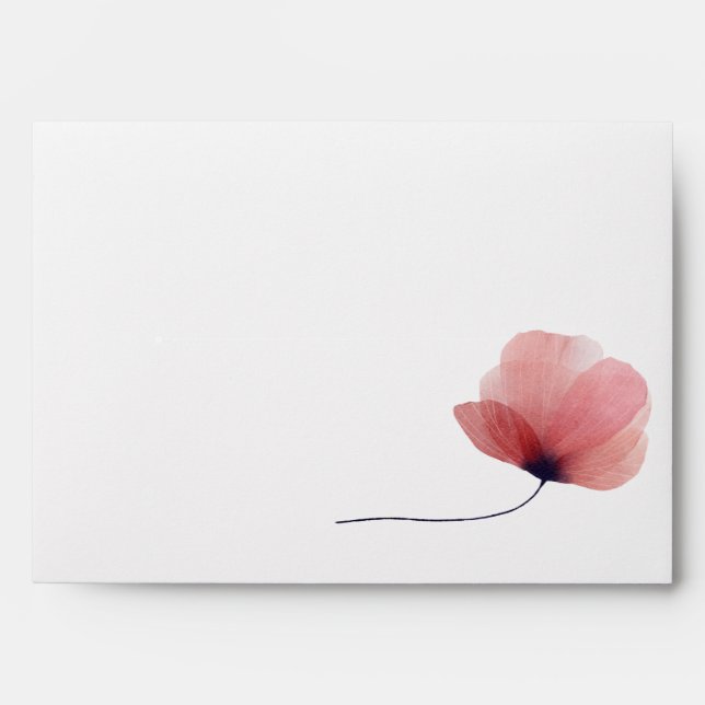 Poinciana Envelope (Front)