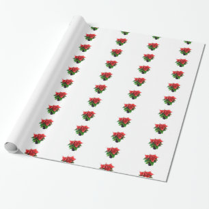 Poinsetta Wrapping Paper